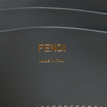 Fendi Canvas Vitello Seta FF Multicolor Embroidered Mini Baguette Multicolor Anice Tortora 7 of 9