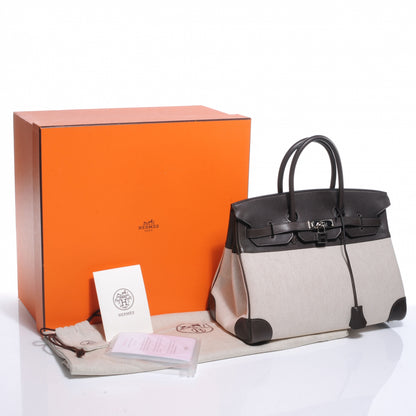Hermes Toile Barenia Birkin 35 Ebene 5 of 9