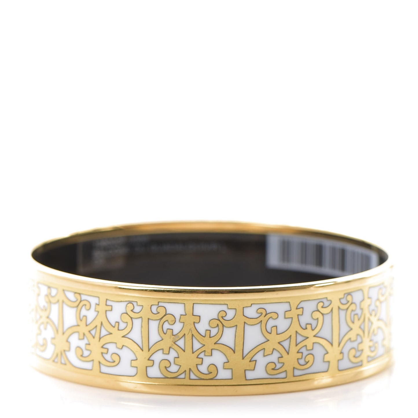 Enamel Printed Wide Balcons du Guadalquivir Bracelet 65 Gold