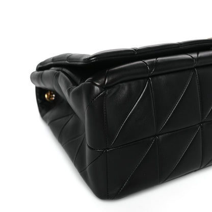 Saint Laurent Lambskin Matelasse Monogram Oversized Jamie Black 8 of 9