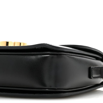 Celine Shiny Calfskin Teen Triomphe Black 10 of 12