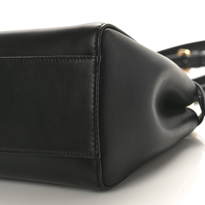 Fendi Nappa Mini Peekaboo Iconic Satchel Black 9 of 10