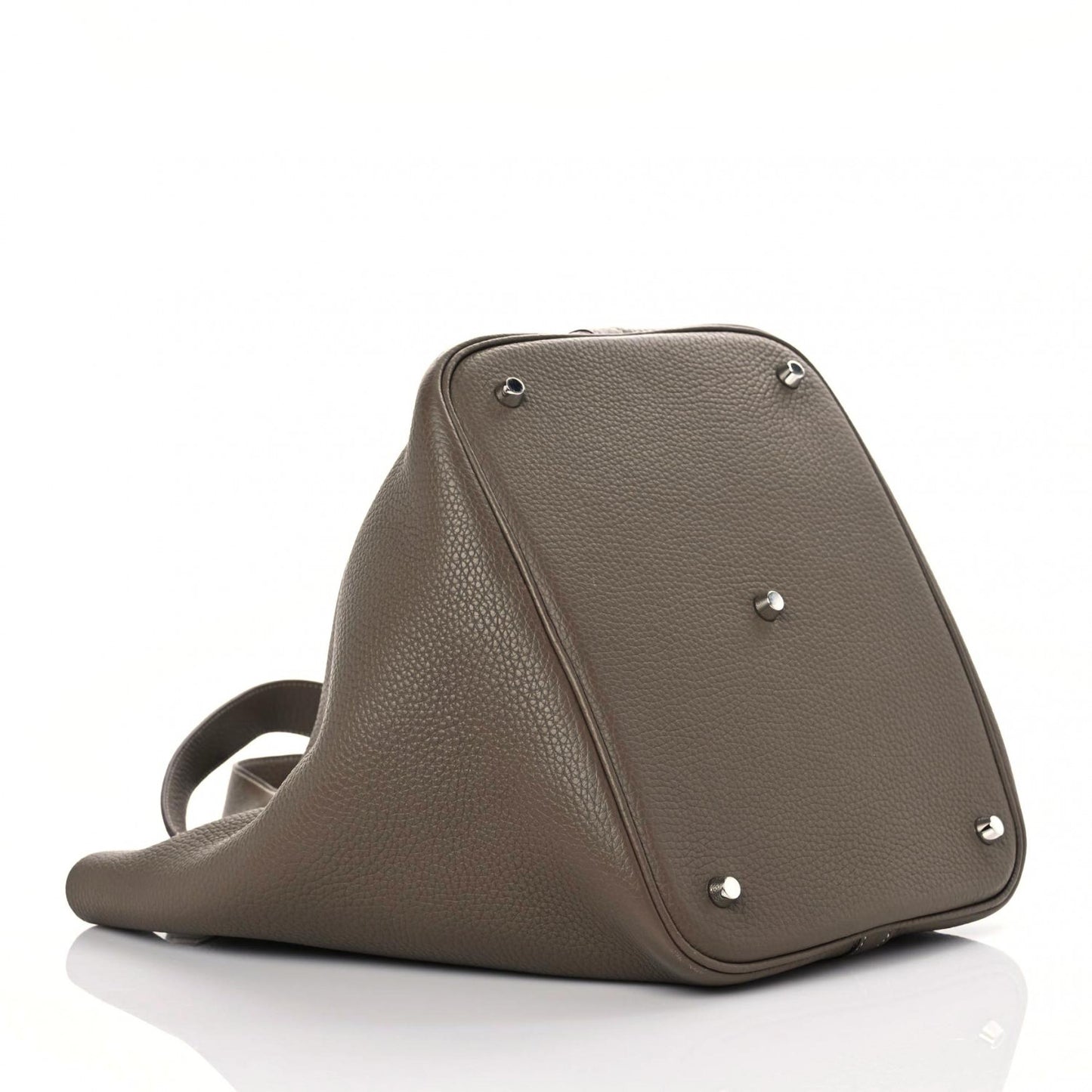 Taurillon Clemence Picotin Lock 26 GM Etoupe