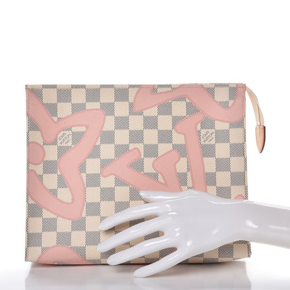 Louis Vuitton Damier Azur Tahitienne Toiletry Pouch 26 2 of 7