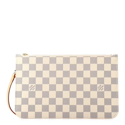 Louis Vuitton Damier Azur Neverfull MM GM Pochette 1 of 6