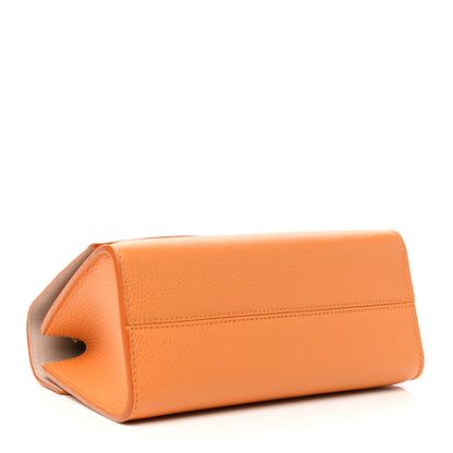 Louis Vuitton Taurillon Twist One Handle PM Saffron 4 of 9