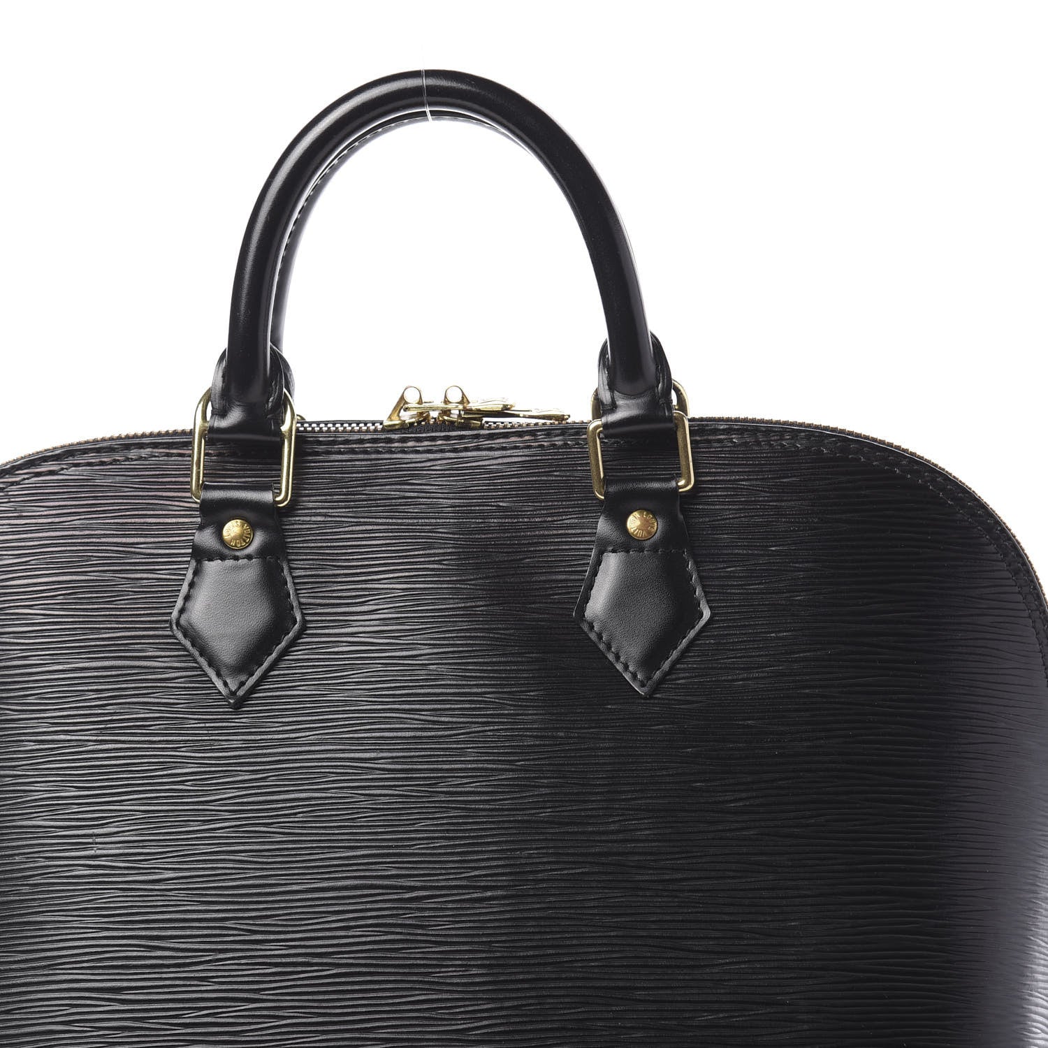 Louis Vuitton Epi Alma PM Black 9 of 12