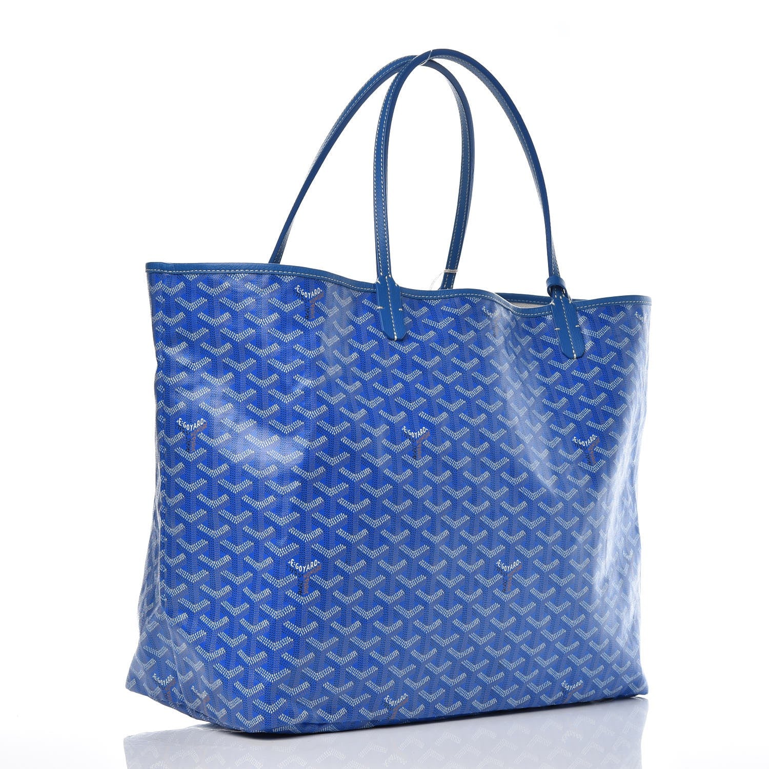 Goyard Goyardine Saint Louis GM Sky Blue 4 of 14