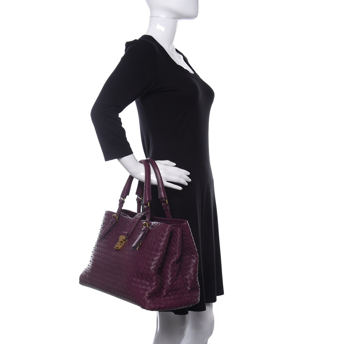 Nappa Intrecciato Medium Roma Tote Opera