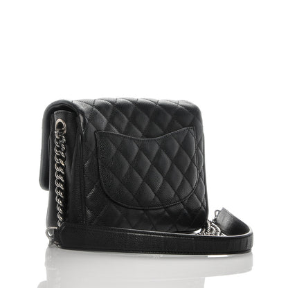 Chanel Caviar Quilted Small Rock In Rome Flap Black 3 of 8