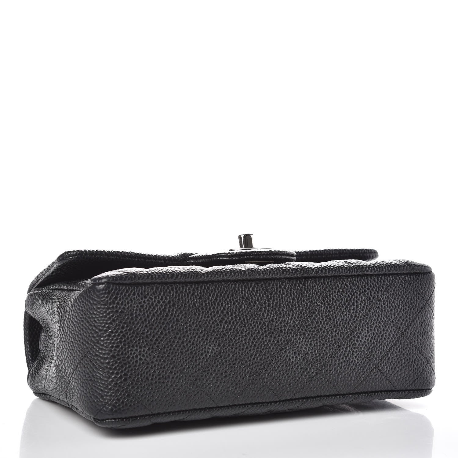 Chanel Iridescent Caviar Quilted Mini Rectangular Flap Black 4 of 8