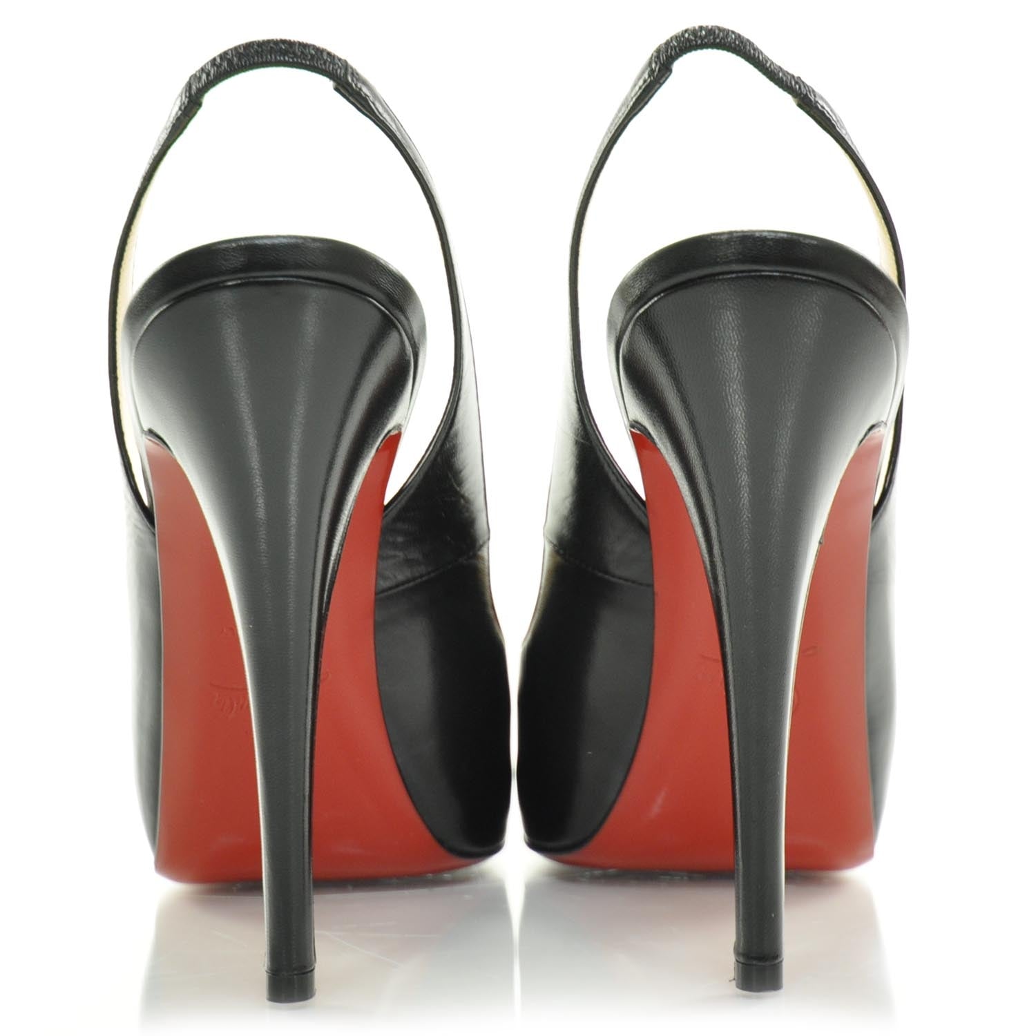 Christian Louboutin Kid No Prive 120 Pumps 39 Black 3 of 7
