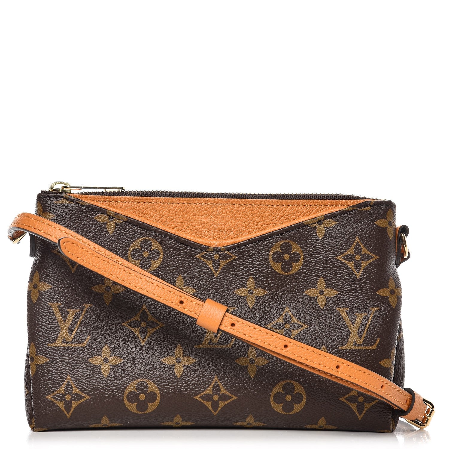 Louis Vuitton Monogram Pallas Crossbody Safran 1 of 7