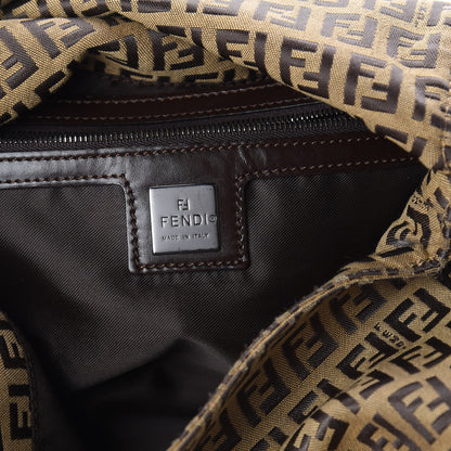 Fendi Zucchino Mama Baguette Dark Brown 9 of 10
