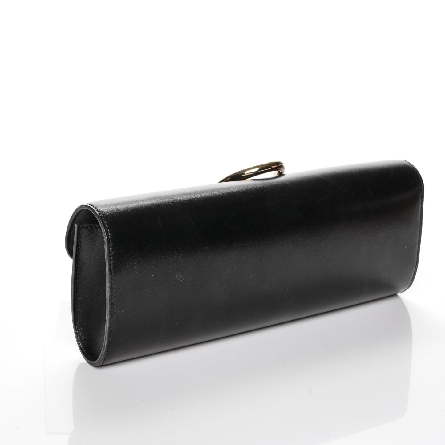 Tadelakt Egee Clutch Black