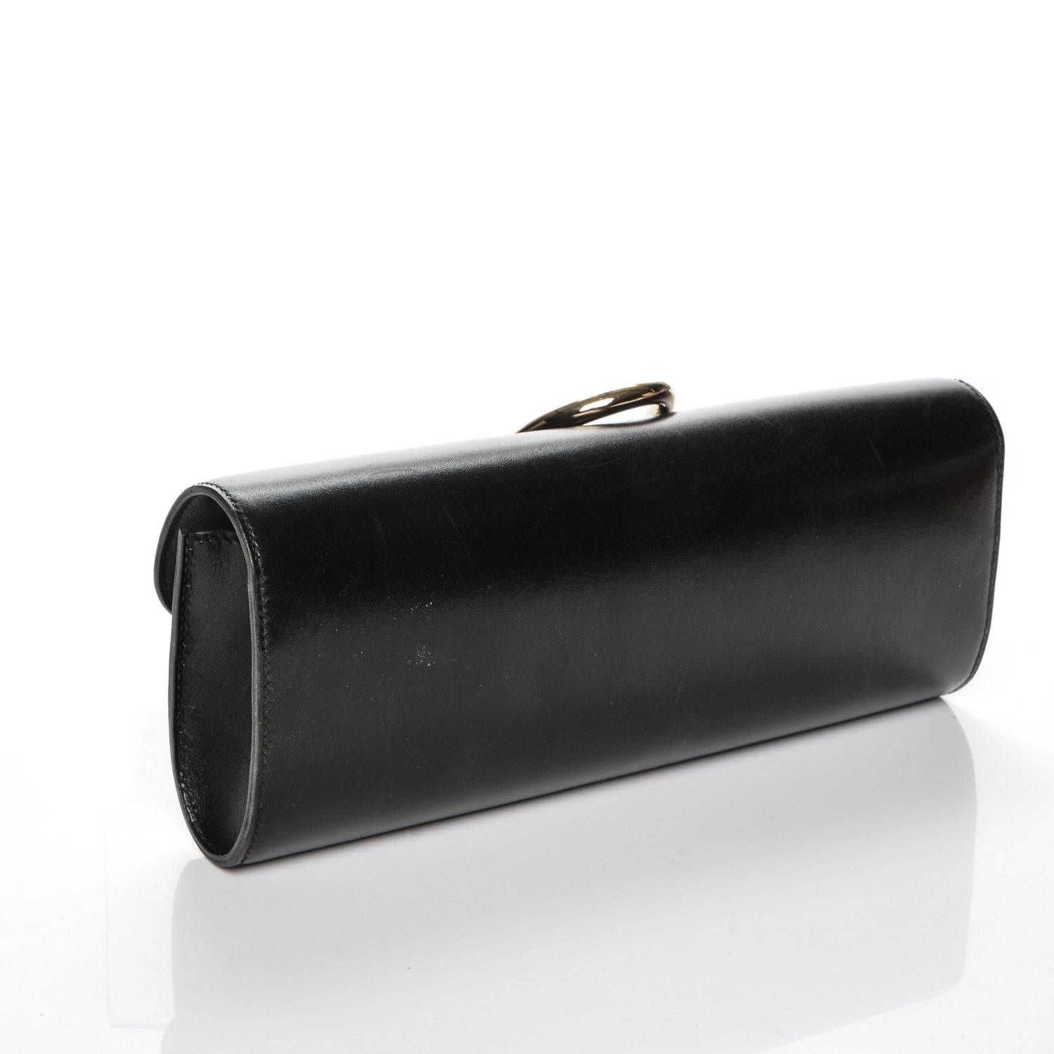 Hermes Tadelakt Egee Clutch Black 3 of 20