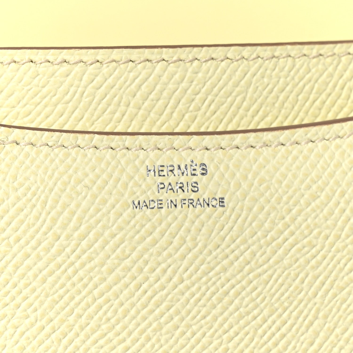 Hermes Epsom Constance 18 Jaune Milton 9 of 12