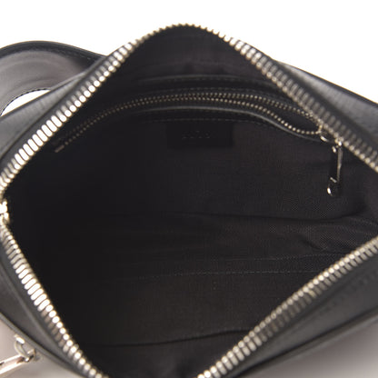 Gucci Soft GG Supreme Monogram Web Belt Bag Black Grey 5 of 12