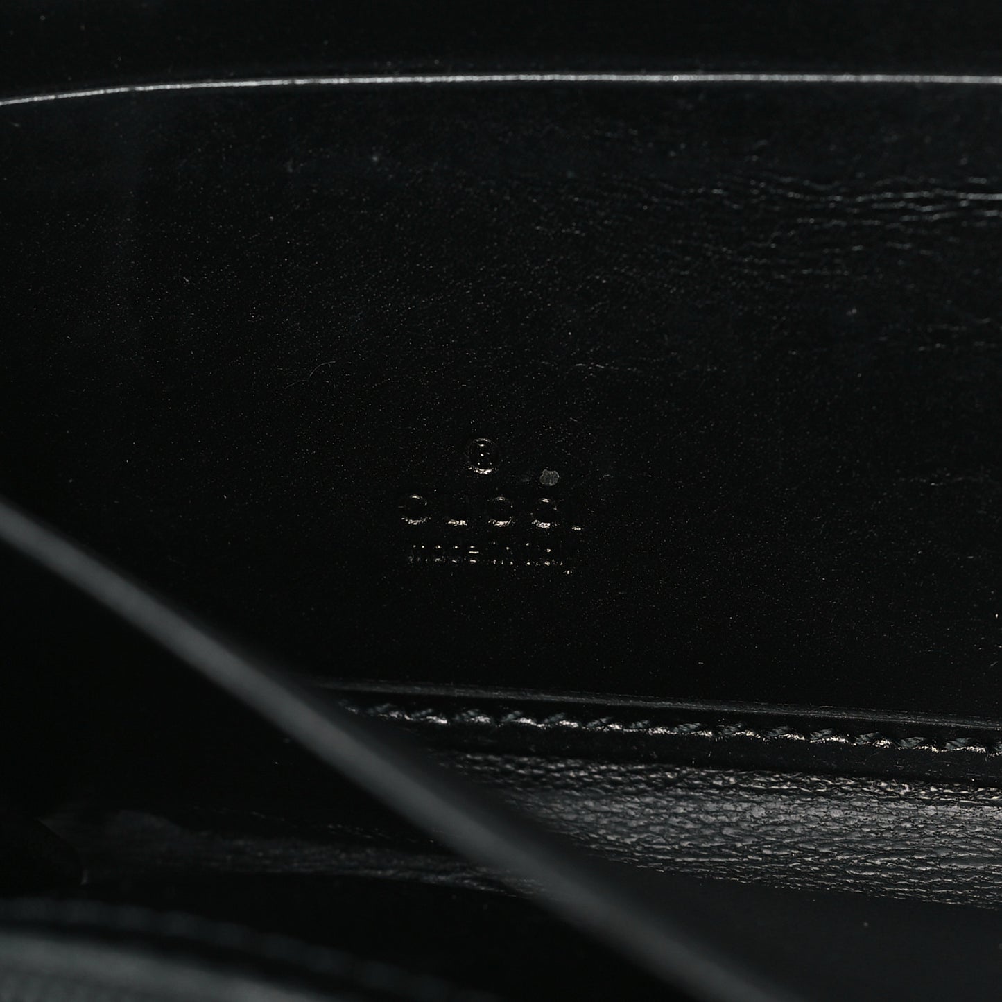 Imprime Monogram GG Pierce Zip Around Wallet Black