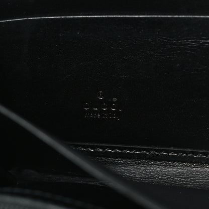 Gucci Imprime Monogram GG Pierce Zip Around Wallet Black 6 of 9