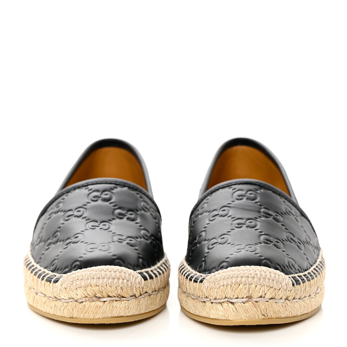 Guccissima Signature Espadrilles 37.5 Black