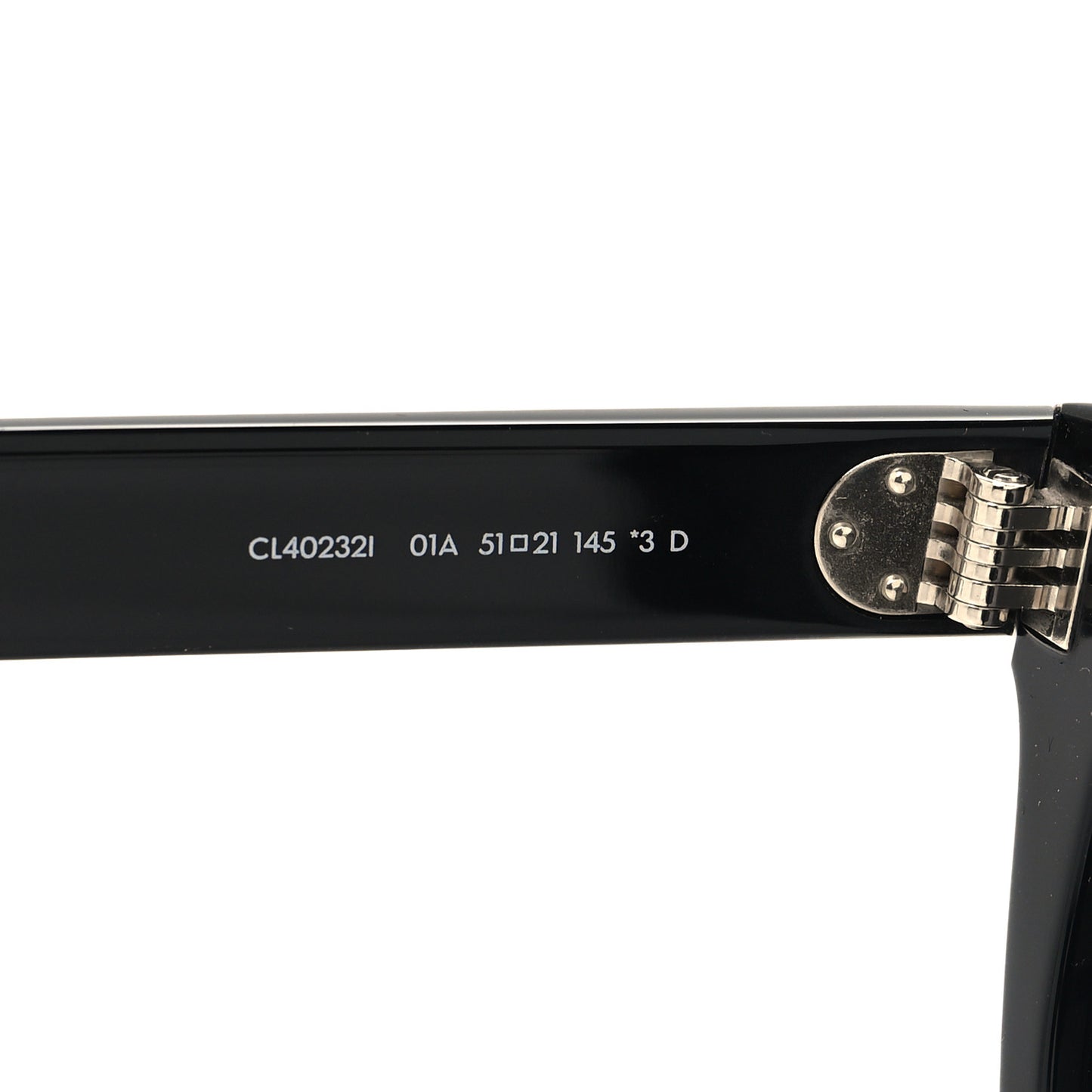 Acetate Sunglasses CL40232I Black