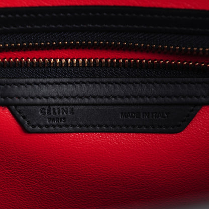 Celine Smooth Calfskin Interstice Micro Luggage Navy Blue 8 of 9