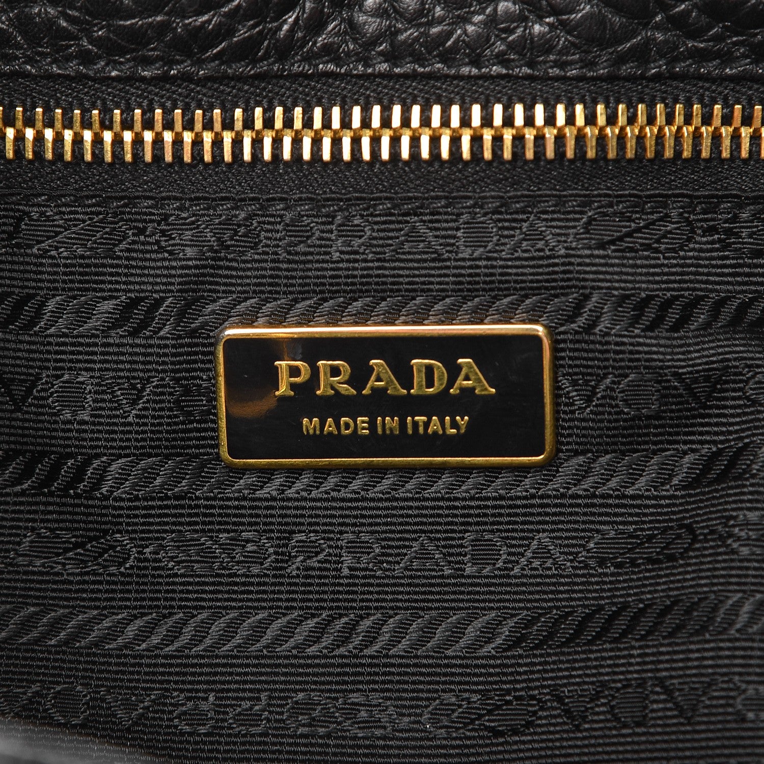 Prada Vitello Daino Drawstring Bucket Nero Black 6 of 10
