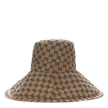 Gucci Monogram Wide Brim Hat L Beige 3 of 9