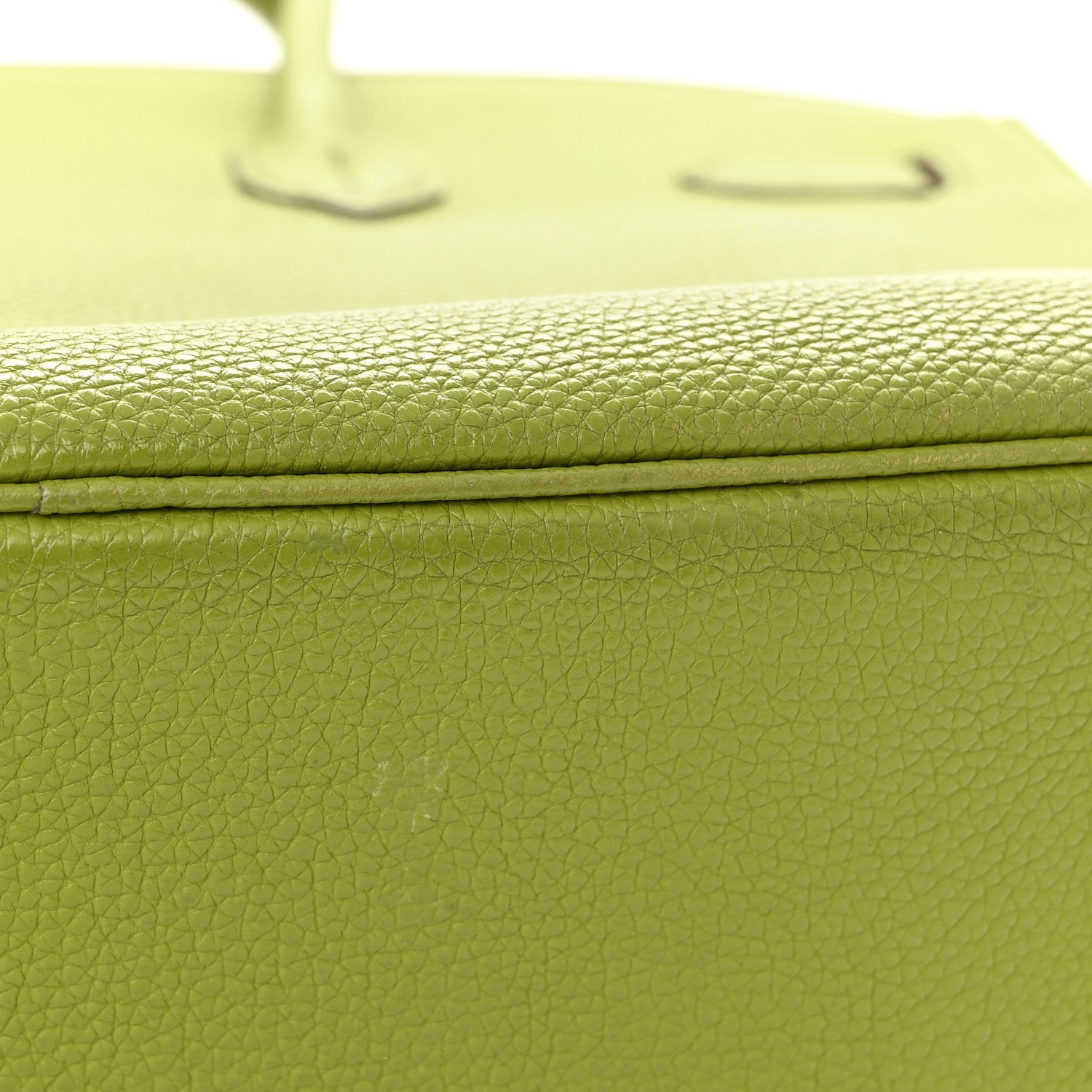 Hermes Togo Birkin 35 Vert Anis 16 of 24