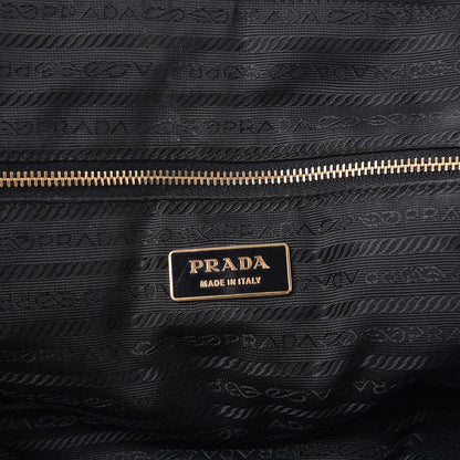 Prada Tessuto Nylon Shoulder Bag Nero Black 6 of 22