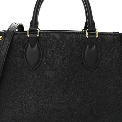 Louis Vuitton Empreinte Monogram Giant Onthego PM Black 7 of 9