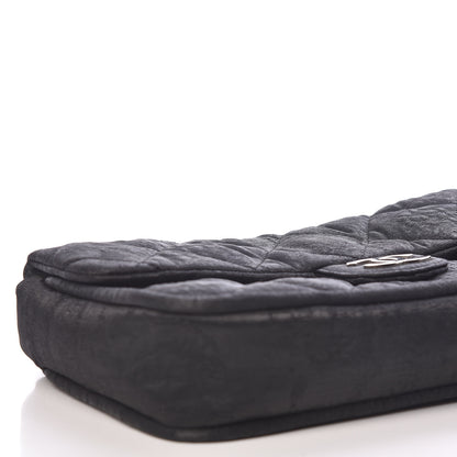 Chanel Coated Canvas Quilted Le Marais Flap Black 8 of 11