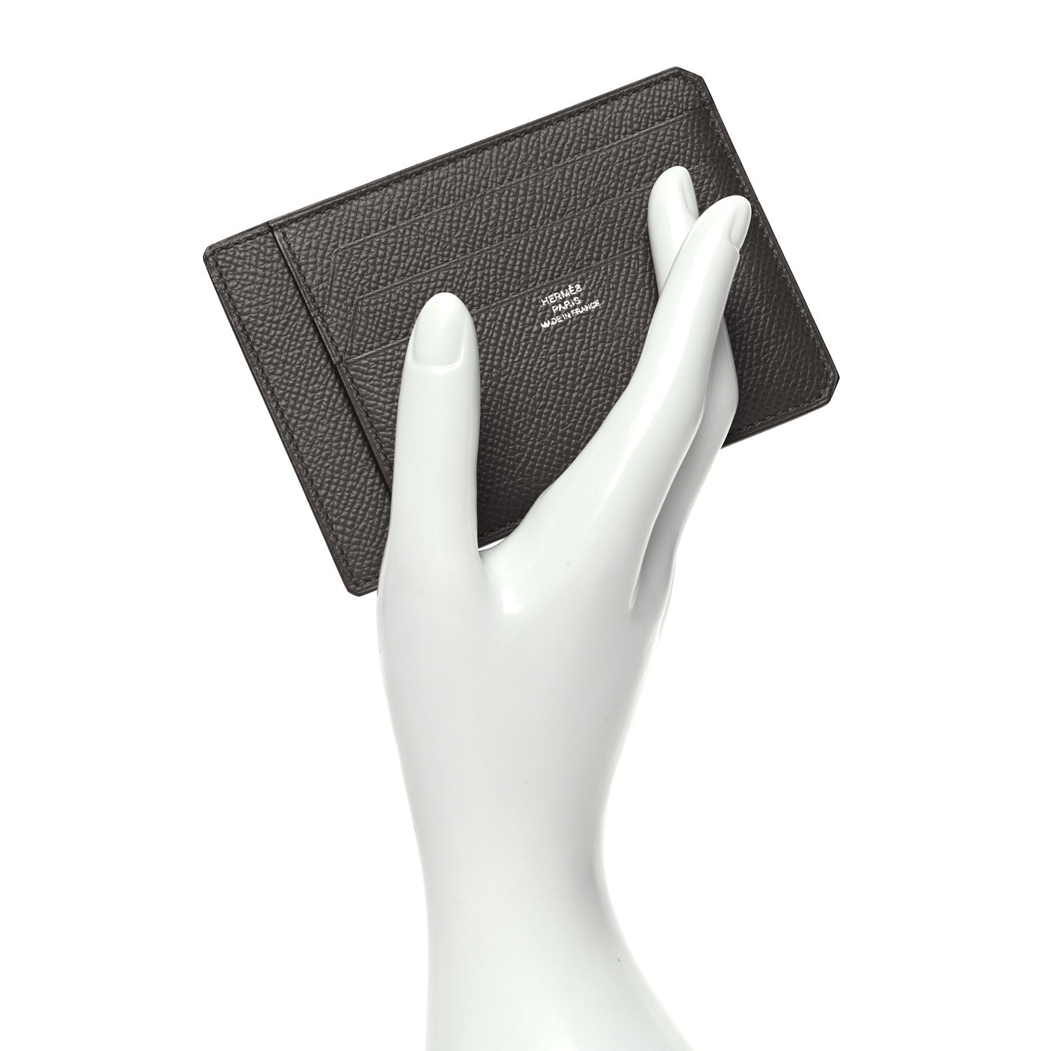 Hermes Epsom City 8CC Card Holder Etain 2 of 7