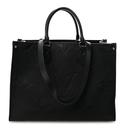 Louis Vuitton Empreinte Monogram Giant Onthego MM Black 1 of 9