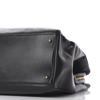 Chanel Caviar XL Weekender Bag Black 8 of 10