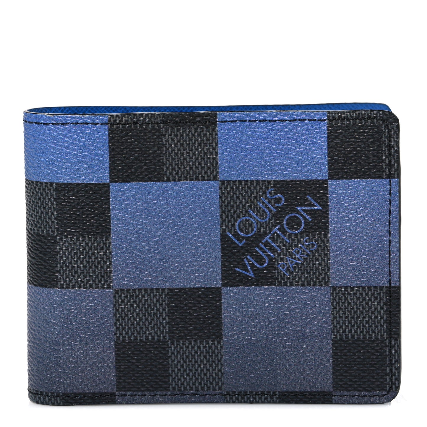 Damier Graphite Giant Blue Multiple Wallet