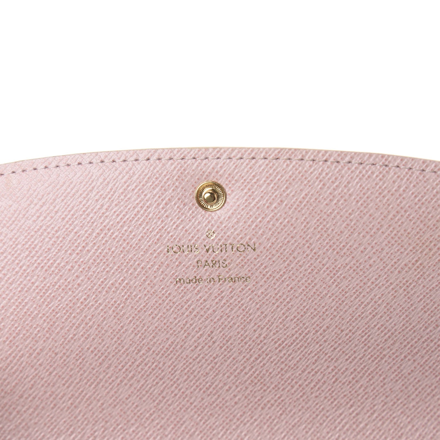 Louis Vuitton Damier Azur Emilie Wallet Rose Ballerine 5 of 5