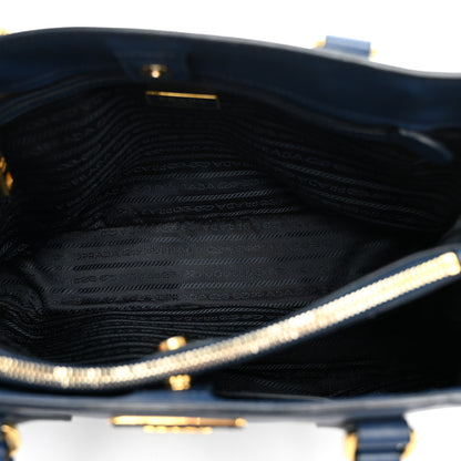 Prada Saffiano Medium Galleria Double Zip Tote Cobalto 6 of 13