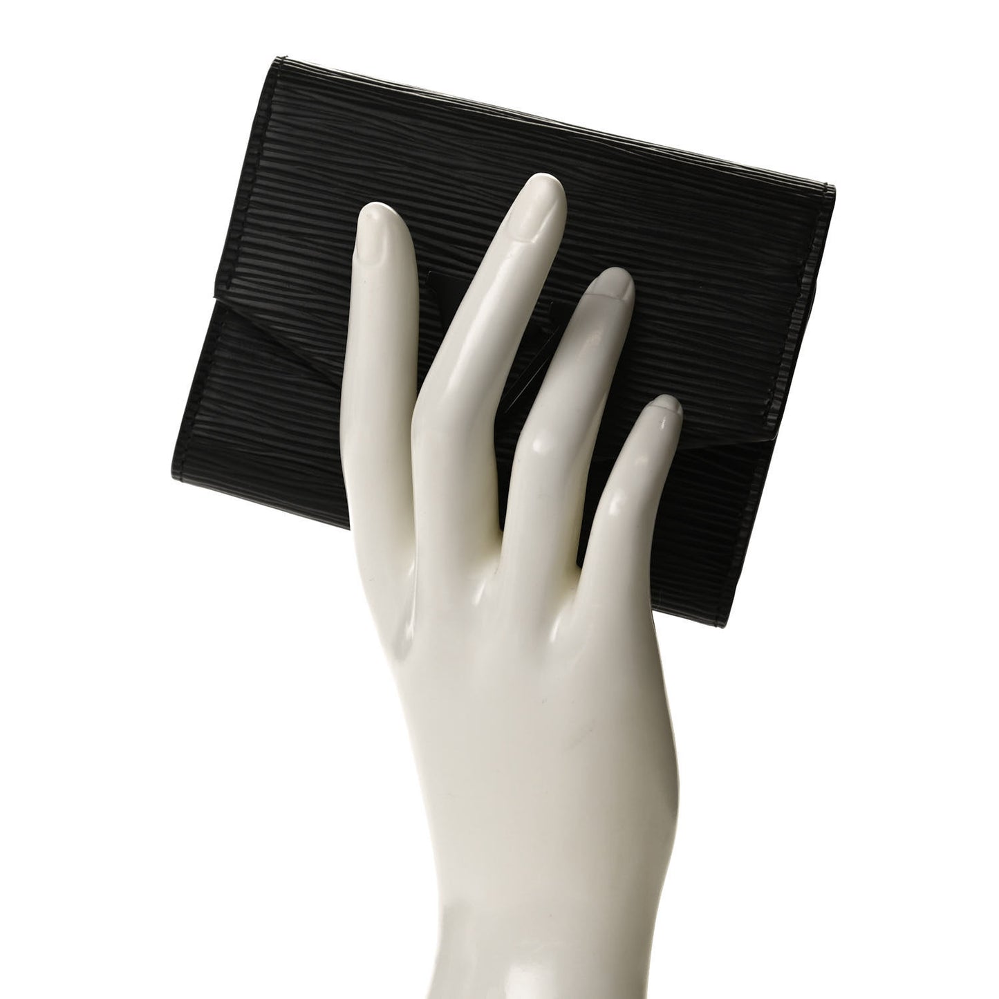 Epi Grenelle Compact Wallet Black