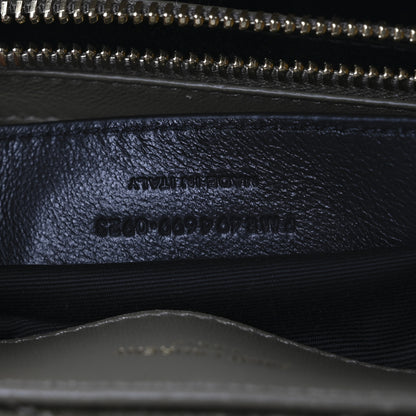 Saint Laurent Velvet Y Quilted Monogram Small Loulou Chain Satchel Dark Vintage Olive 7 of 11