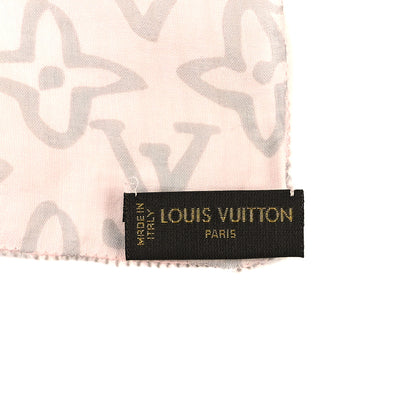 Louis Vuitton Cotton Tahitienne Scarf Pink 4 of 4