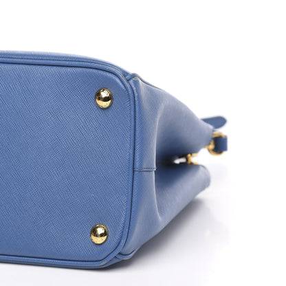 Prada Saffiano Small Galleria Double Zip Tote Cobalto 12 of 12