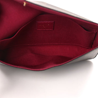 Louis Vuitton Monogram Pochette Felicie Chain Wallet Fuchsia 6 of 15