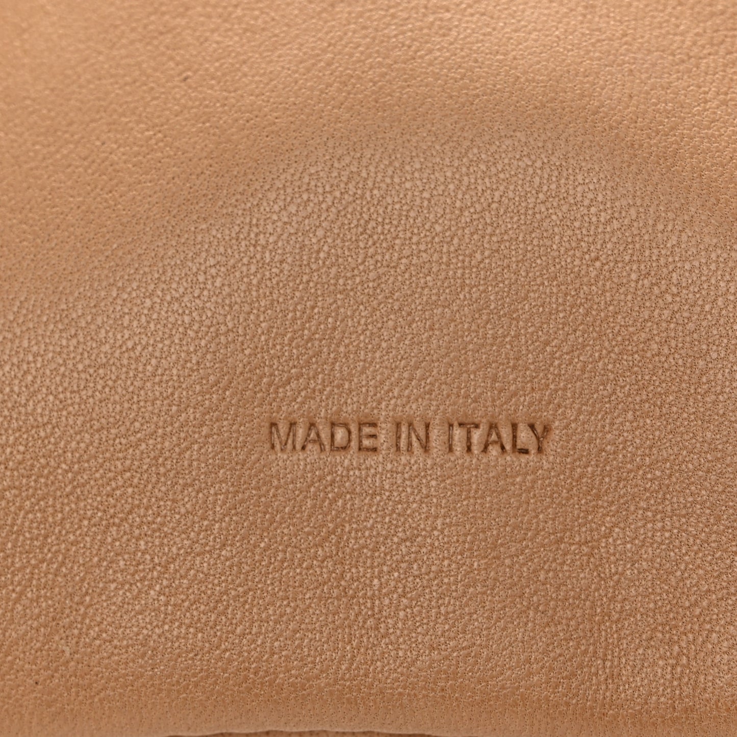 Nappa Bourse Phone Pouch Crossbody Bag Beige