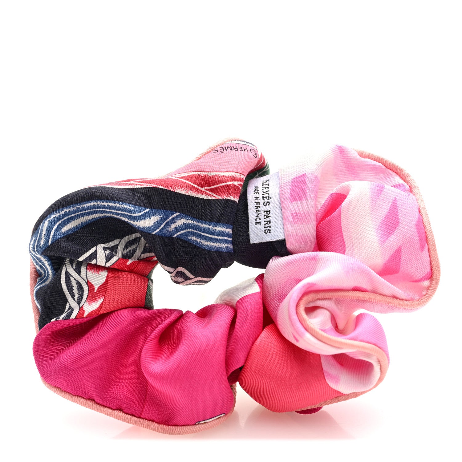 Hermes Silk Claudia Scrunchie Multicolore 1 of 5