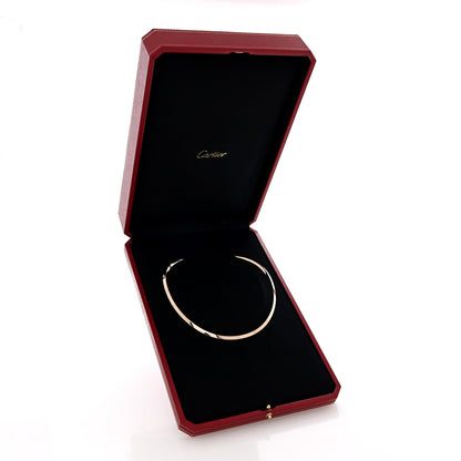 Cartier 18K Pink Gold Love Torque Necklace 5 of 5