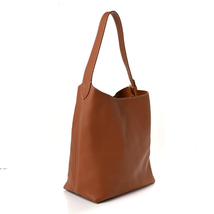 Louis Vuitton Grained Calfskin Low Key Hobo MM Cognac 4 of 10
