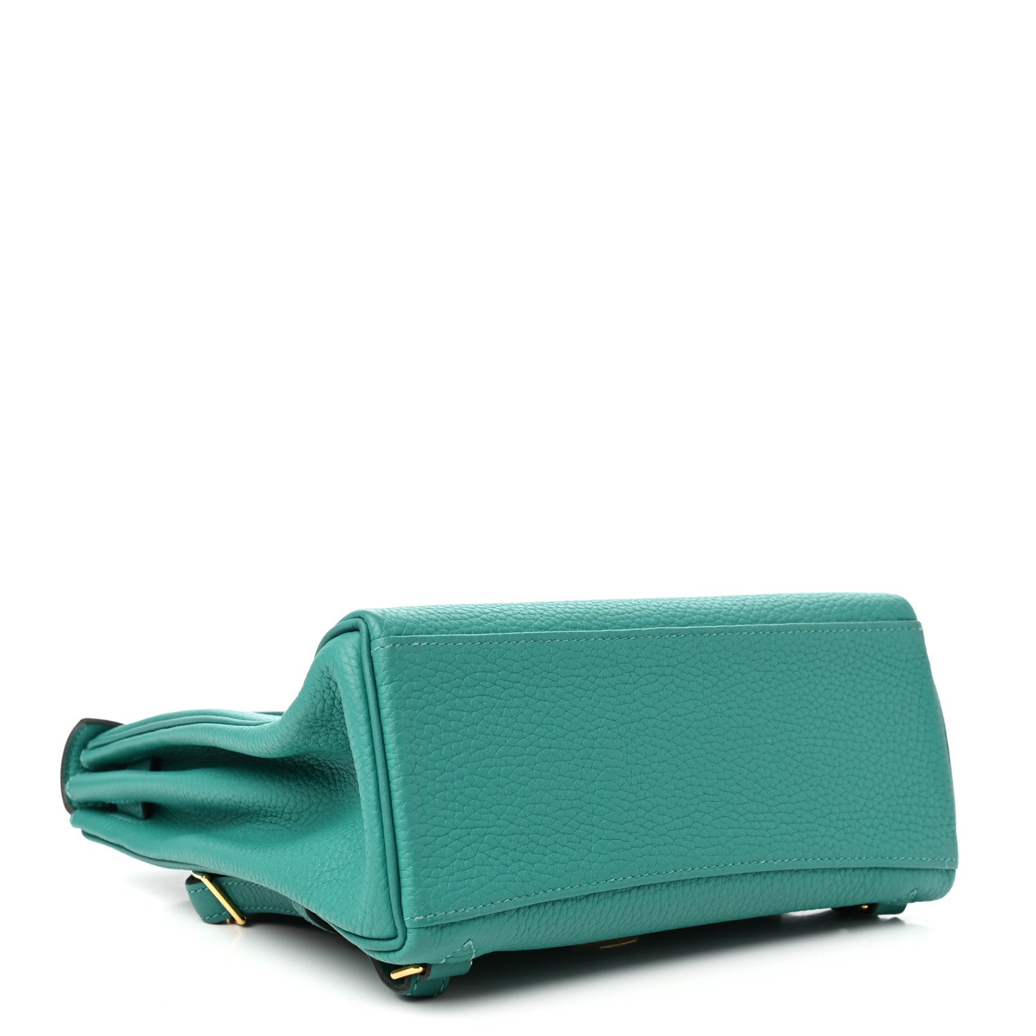 Hermes Taurillon Clemence Kelly Ado Backpack Vert Verone 4 of 9