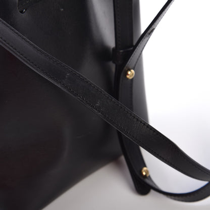 Mansur Gavriel Calfskin Mini Mini Bucket Bag Black 7 of 9